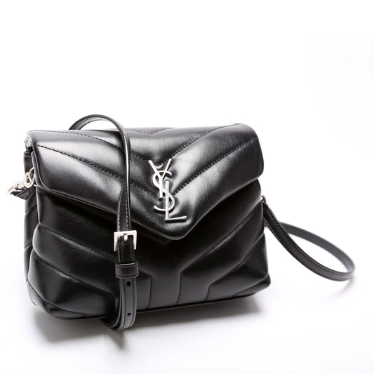 Saint Laurent Loulou Satchel Toy Crossbody 678401 Black Bag