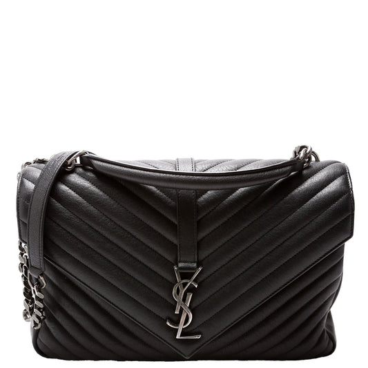 Saint Laurent College Large 392738/487212/600278 Black Bag