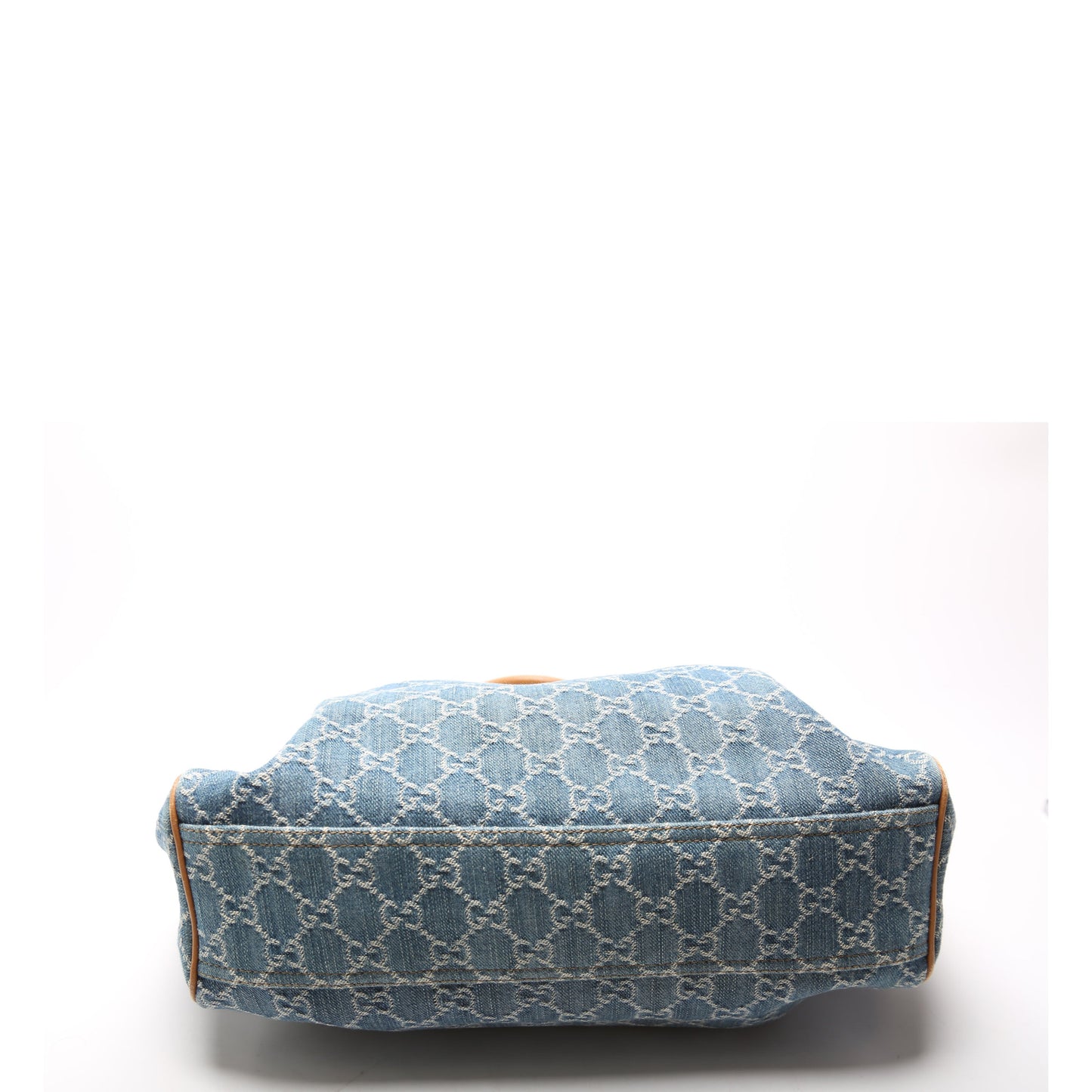 Gucci 211944 Sukey GG Denim Medium Bag