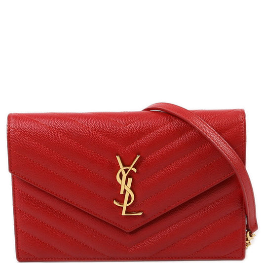 Saint Laurent Envelope Chain Wallet Bag