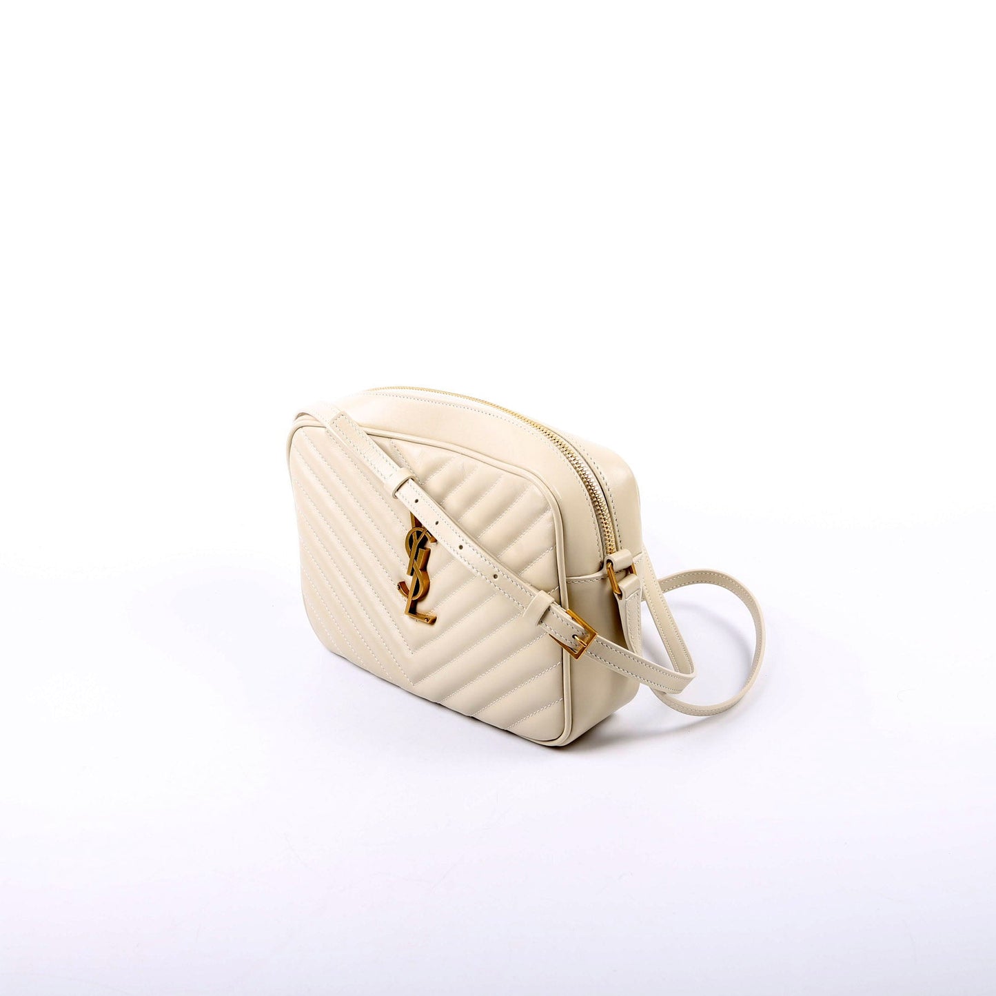 Saint Laurent Lou Camera 761554 Cream Bag