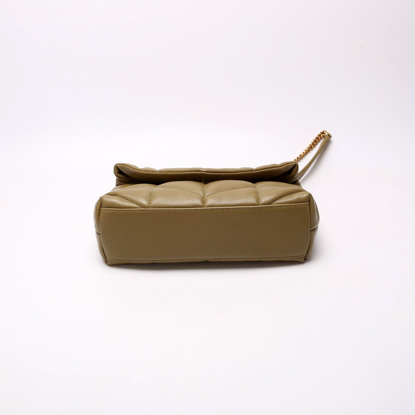 Saint Laurent LouLou Toy Puffer 620333 Green Bag