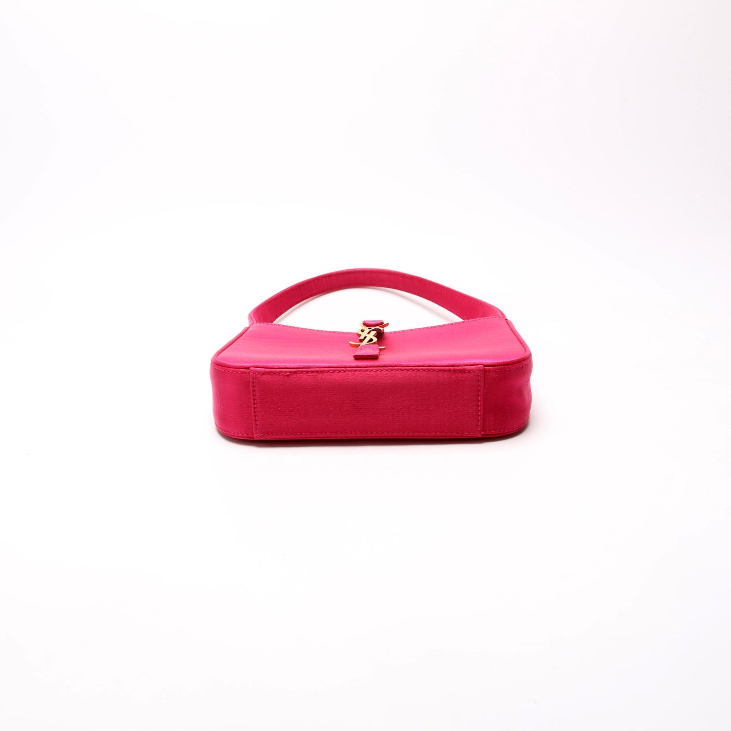 Saint Laurent 710318 Le 5 A 7 Mini Hobo Satin Pink Bag