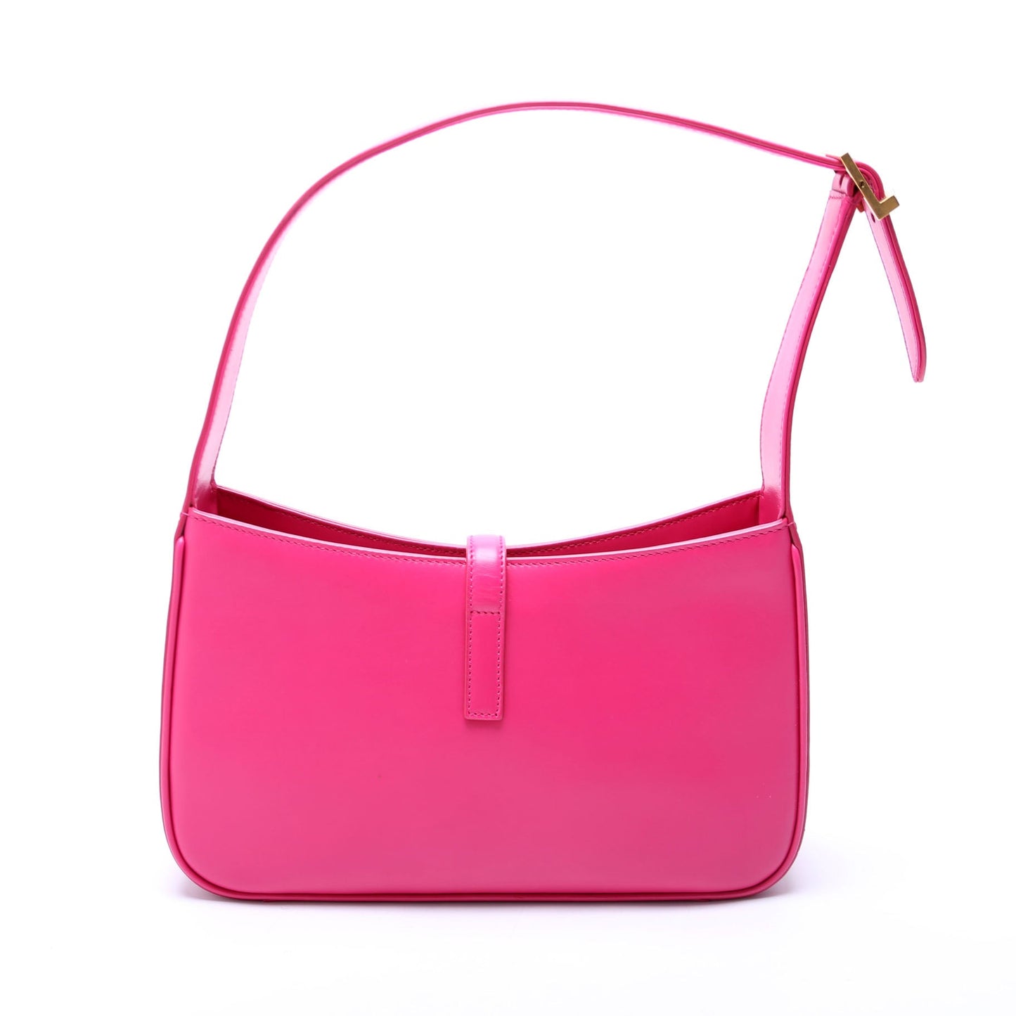 Saint Laurent 657228 Le 5 A 7 Hobo Leather Pink Bag