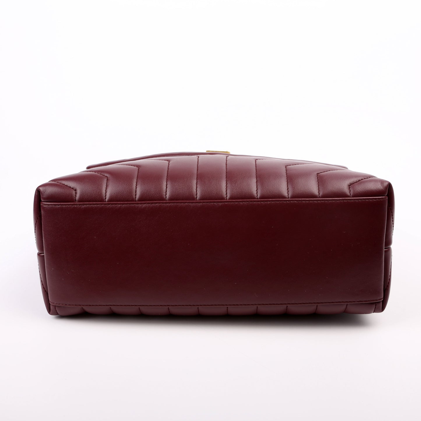 Saint Laurent Loulou Medium Quilted 574946 Burgundy Bag