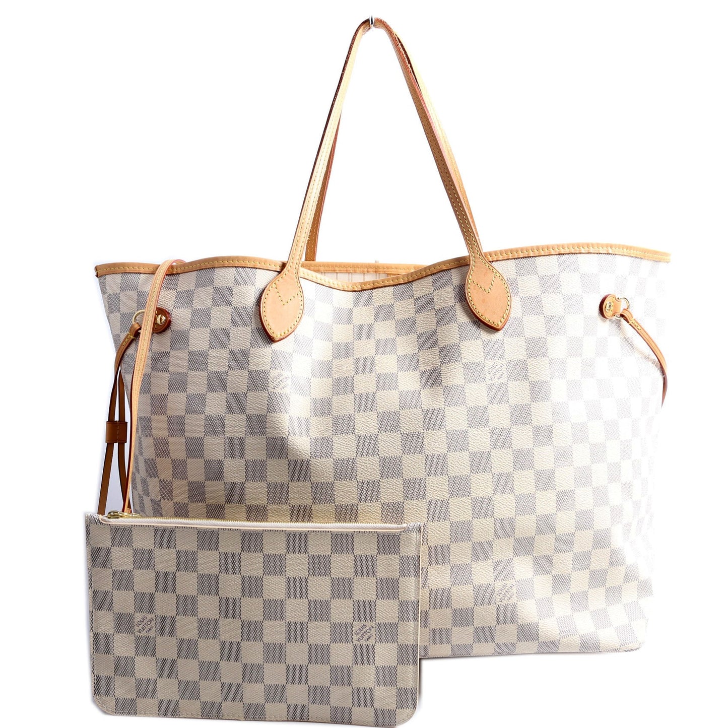 Louis Vuitton Neverfull With Wallet GM Azur