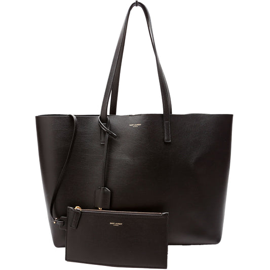 Saint Laurent Shopping East/West Supple Leather 600281 Black Bag