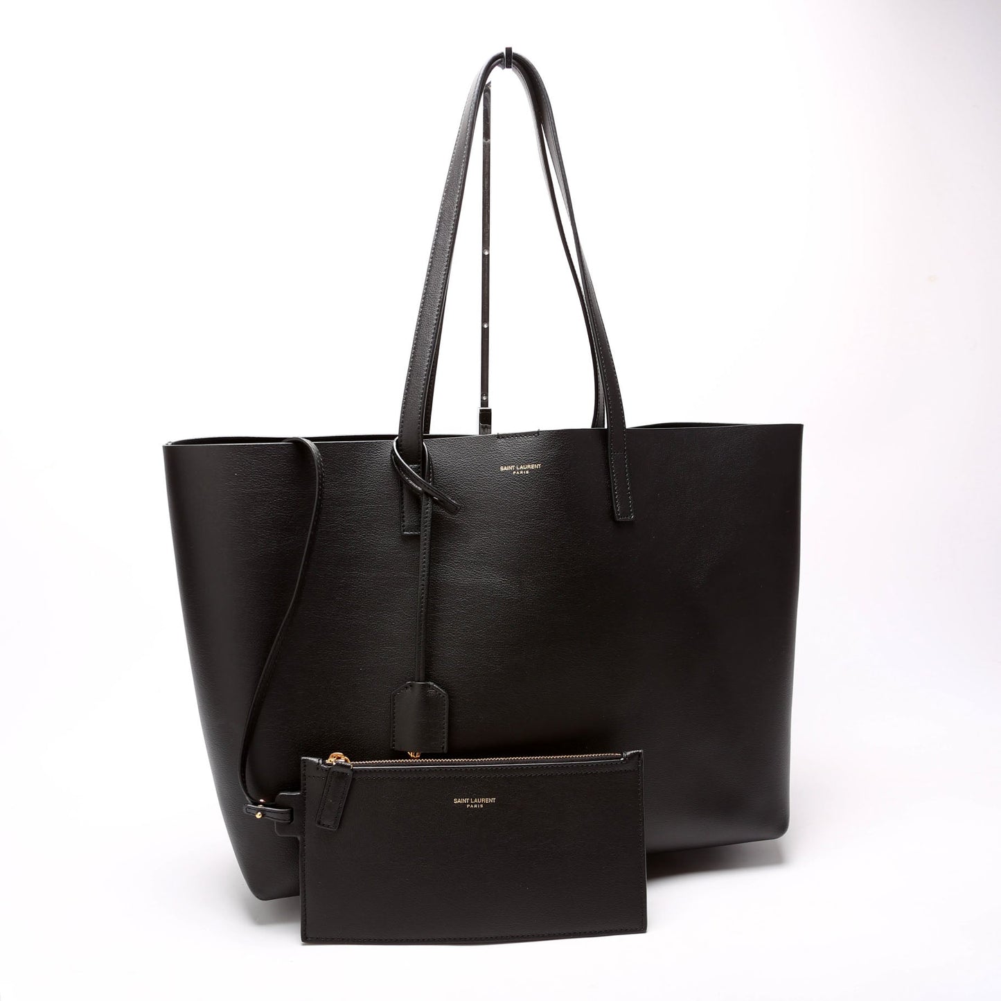 Saint Laurent Shopping East/West Supple Leather 600281 Black Bag