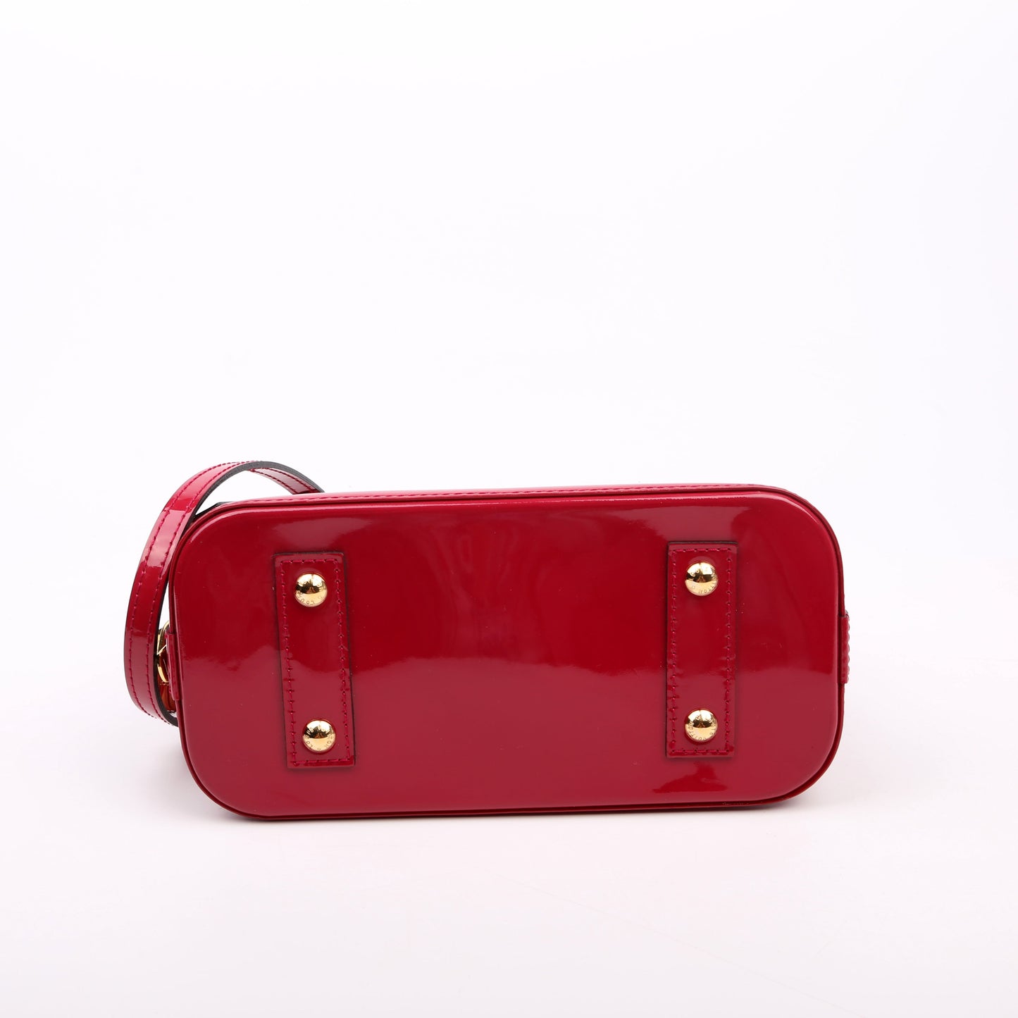 Louis Vuitton Alma BB Vernis Berry