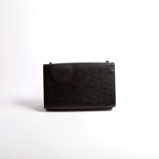 Saint Laurent Kate Satchel Grain Medium 364021 Black Bag