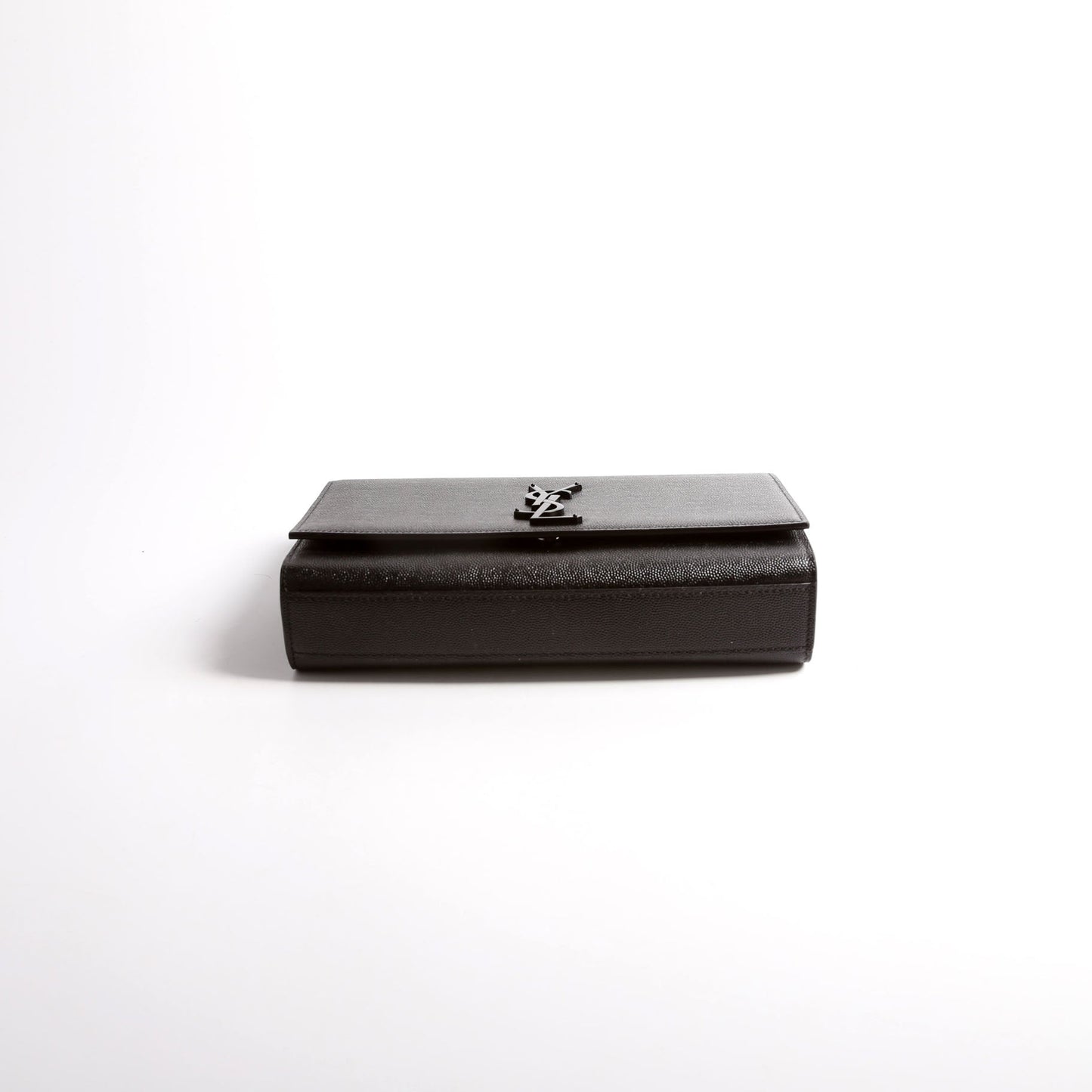 Saint Laurent Kate Satchel Grain Medium 364021 Black Bag