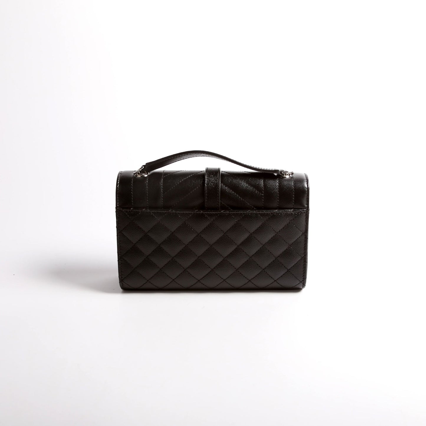 Saint Laurent Envelope Small Triquilt 600195 Black Bag