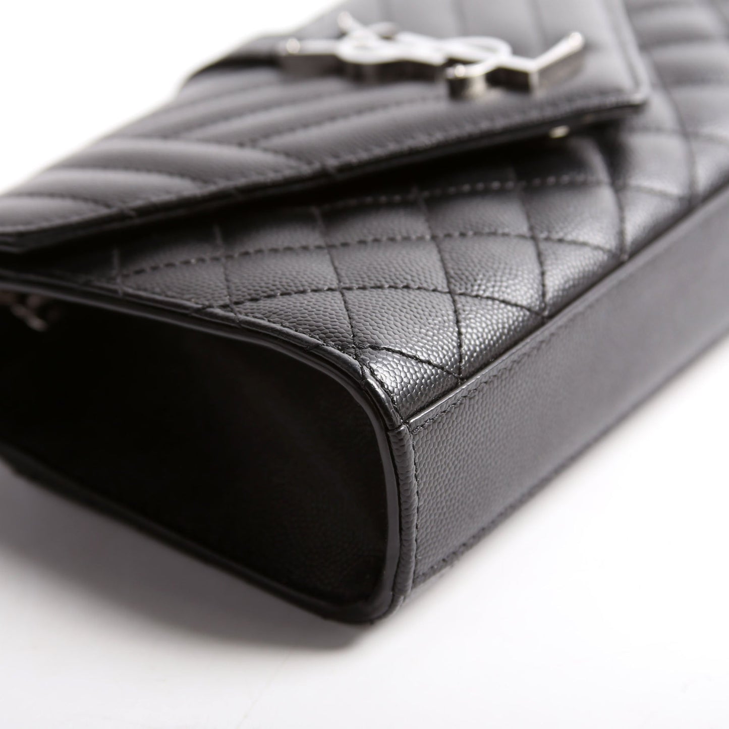 Saint Laurent Envelope Small Triquilt 600195 Black Bag
