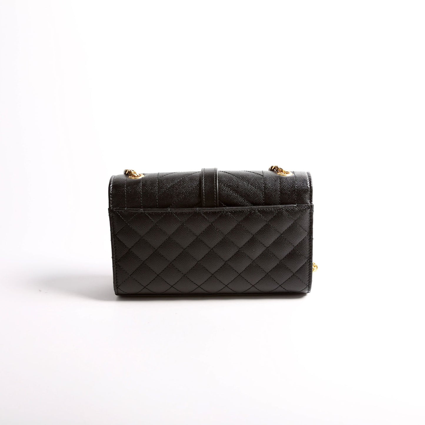 Saint Laurent Envelope Small Triquilt 600195 Black Bag