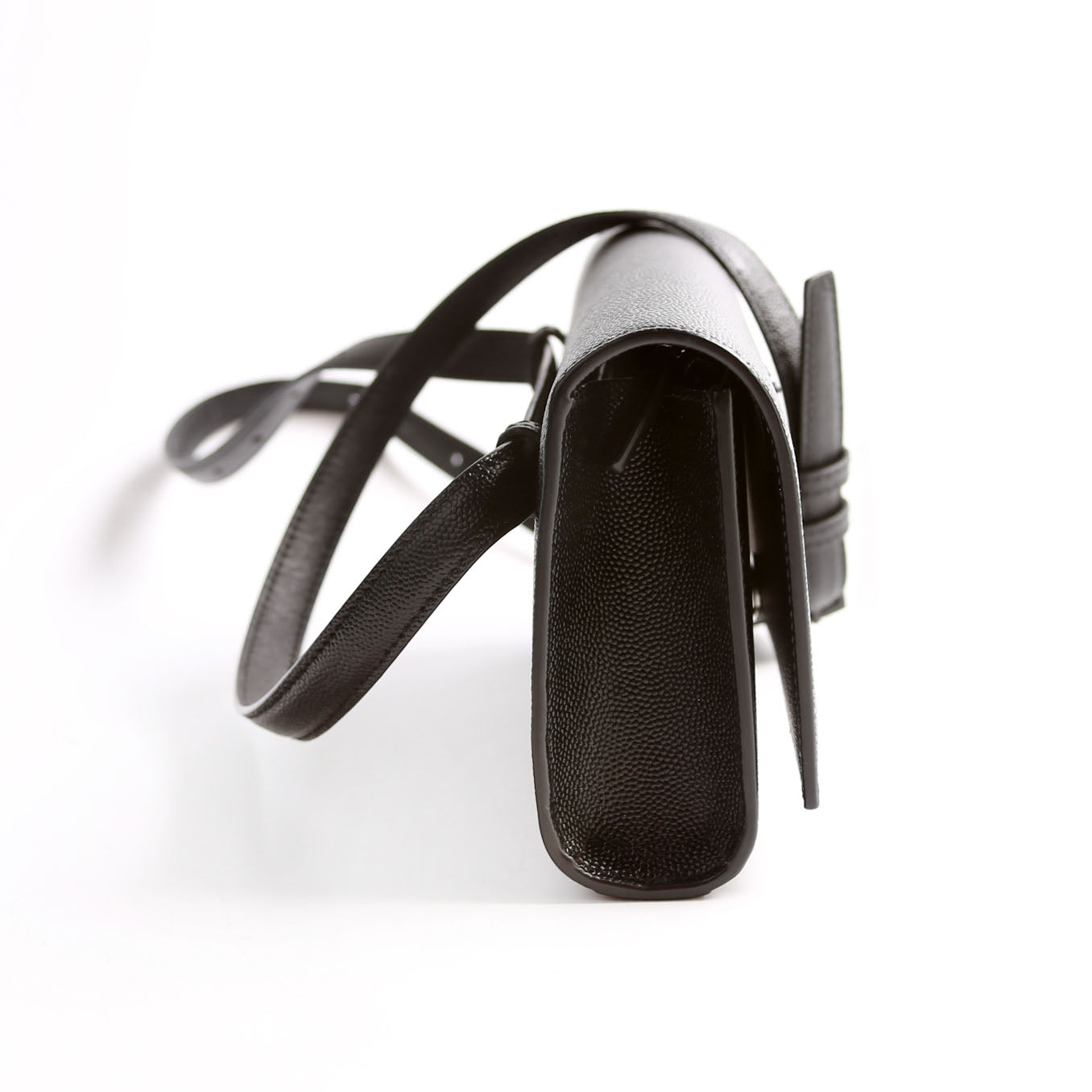 Saint Laurent Kate Belt Grain Black Bag