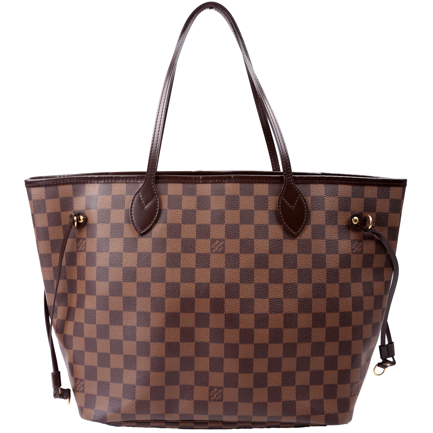 Louis Vuitton Neverfull MM Damier Ebene Red