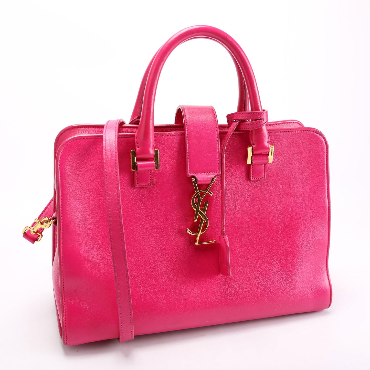 Saint Laurent Monogram Cabas Small 357395 Pink Bag