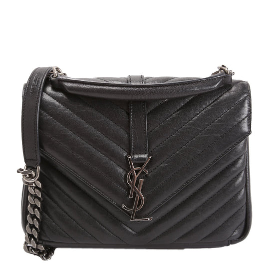 Saint Laurent College Medium 428056 Black Bag