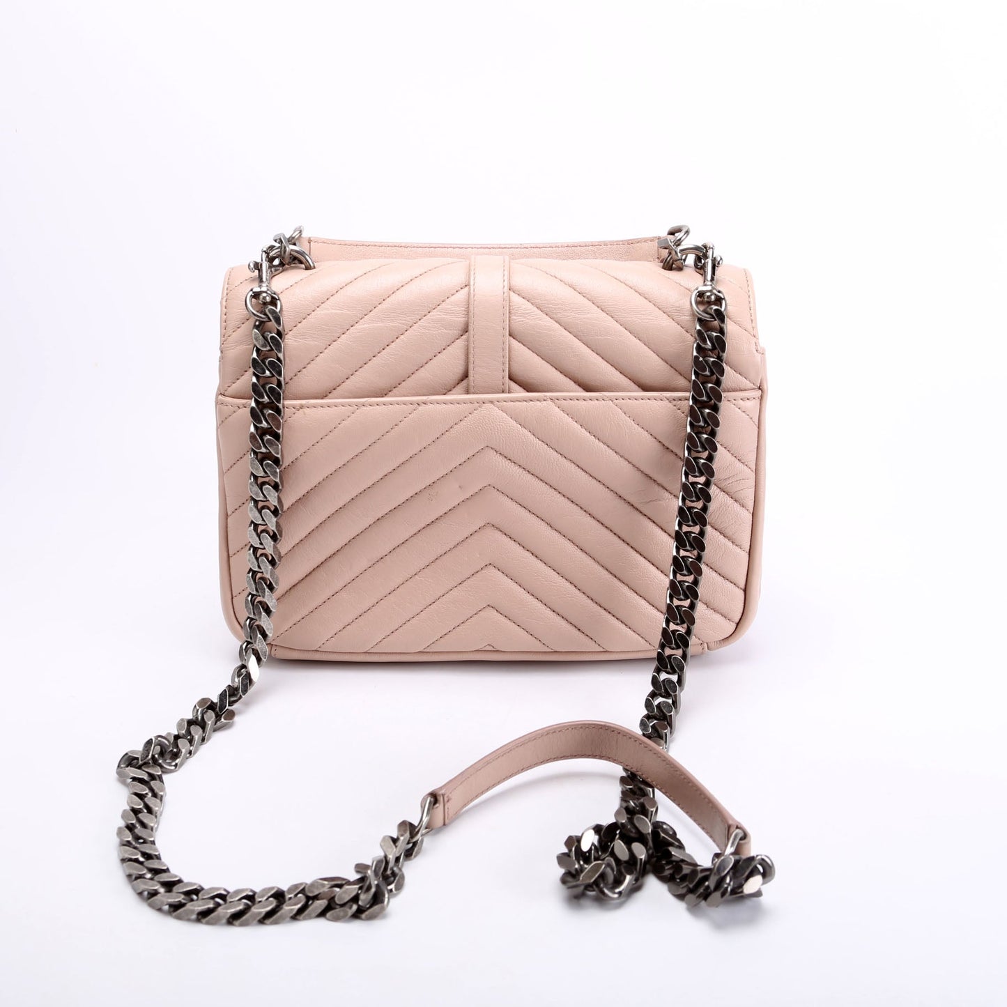 Saint Laurent College Medium Taupe Bag