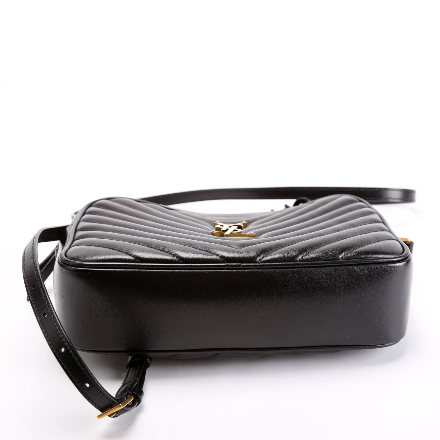 Saint Laurent Lou Camera Quilted 612544 Black Bag