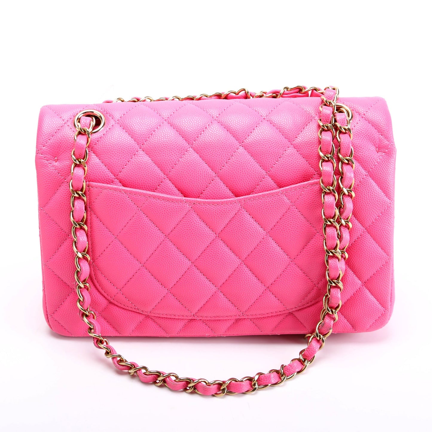 Chanel Classic Flap Medium Caviar Pink Bag