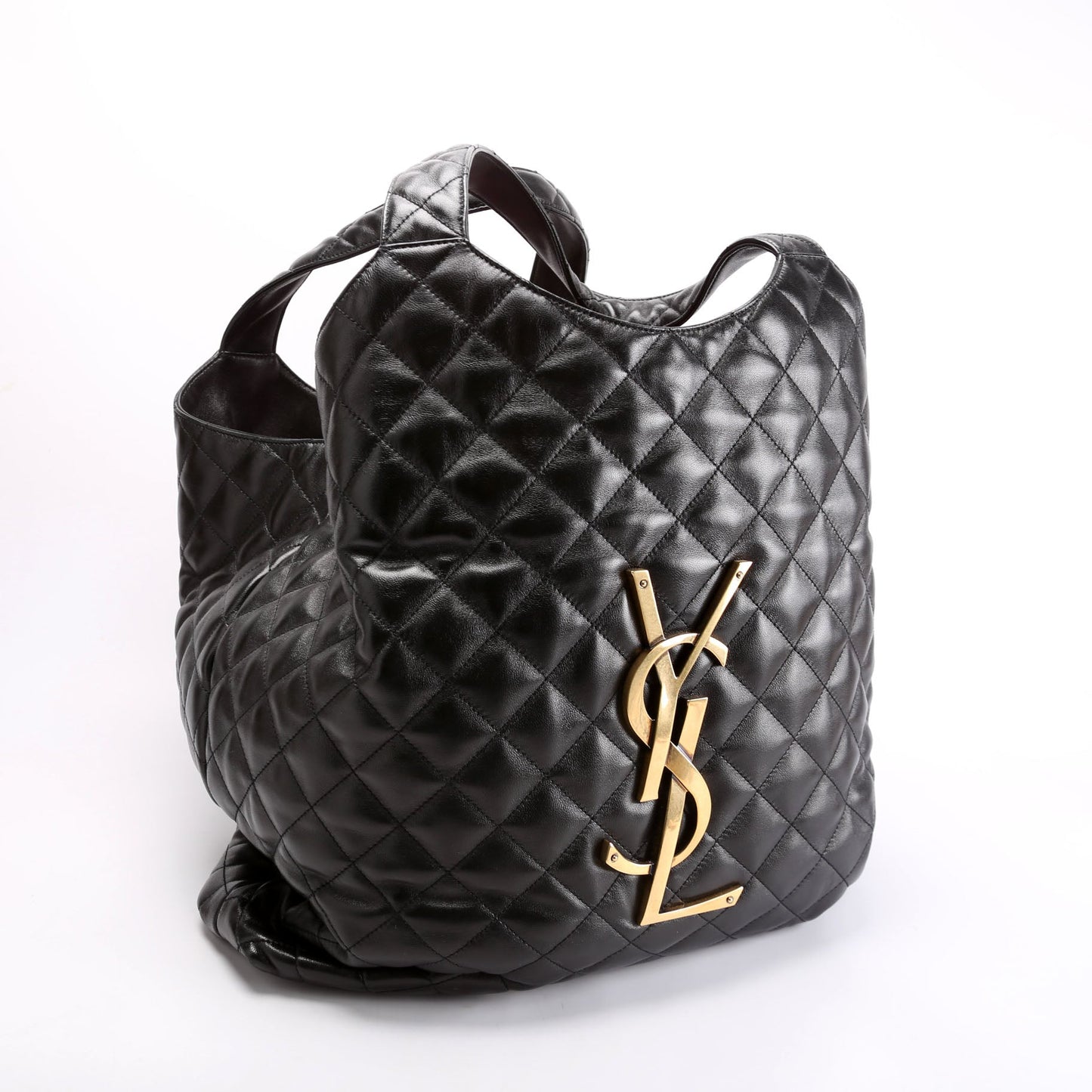 Saint Laurent 698651 Maxi Icare Shopping Black Bag