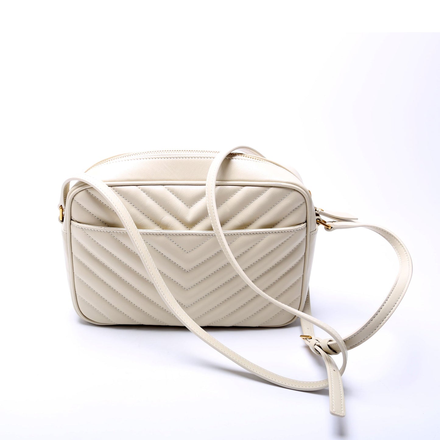 Saint Laurent Lou Camera 761554 White Bag