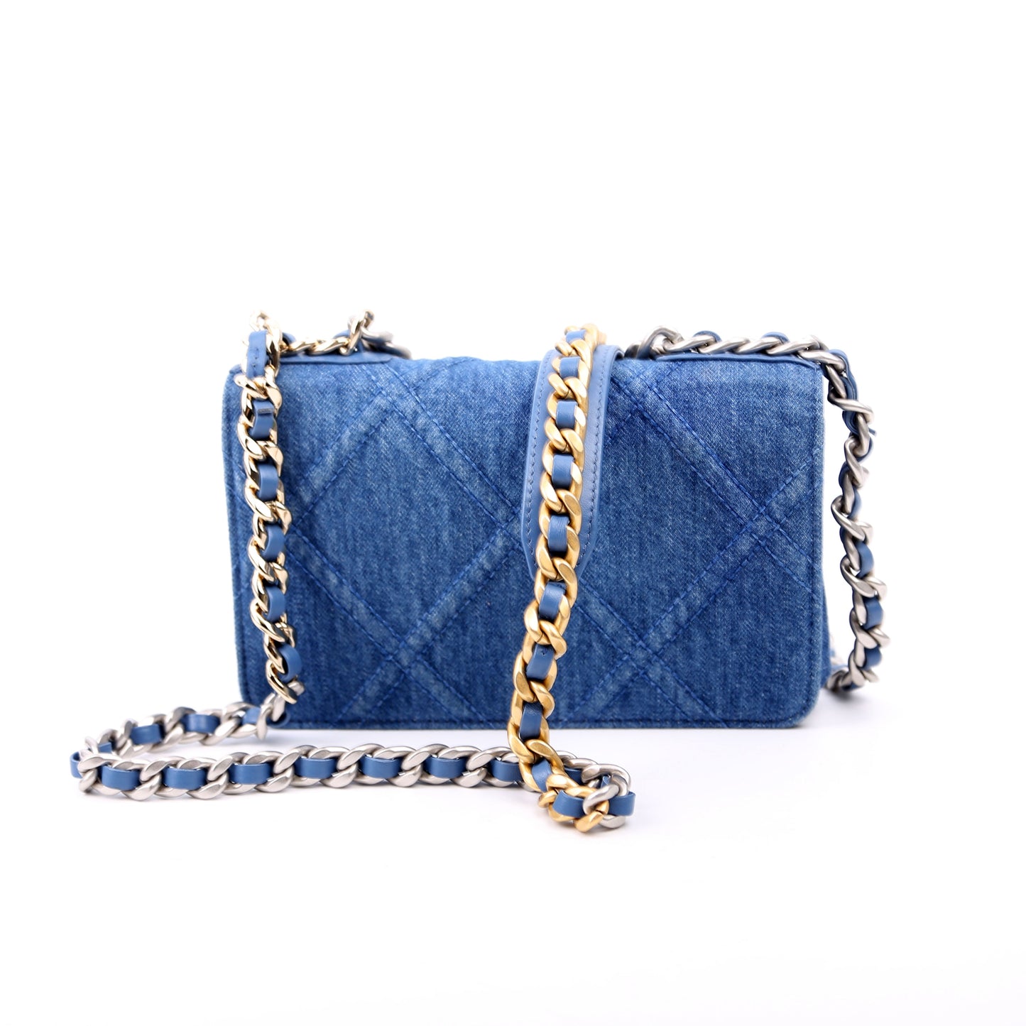Chanel 19 WOC Quilted Denim 29M Bag