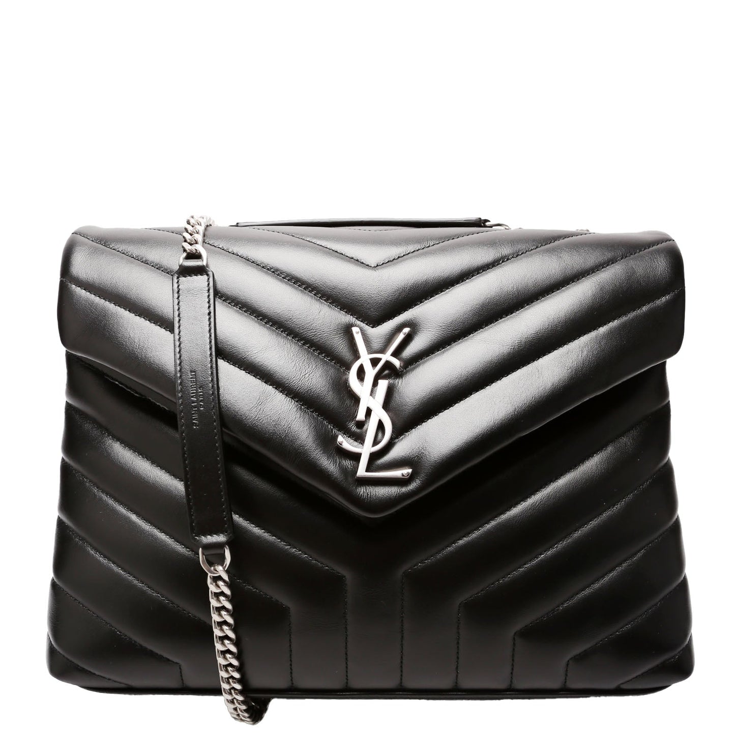 Saint Laurent LouLou Medium Quilted 574946 Black Bag