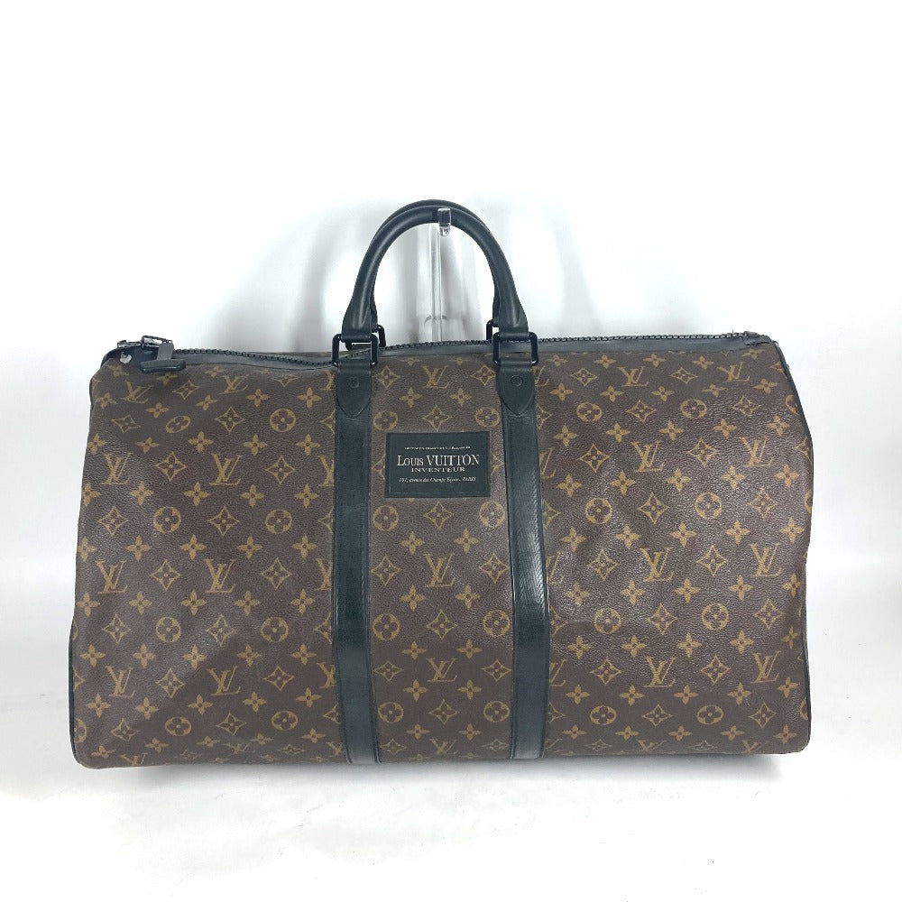 LOUIS VUITTON Boston Duffel bag M41411 Monogram canvas Brown Monogram watercolor Keepall ï¿½Ebandouliere55 unisex(Unisex)