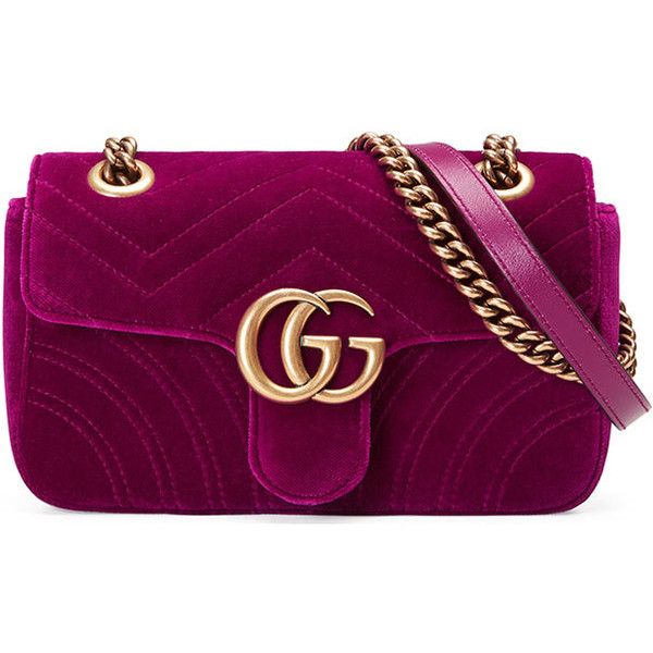 Gucci Quilted GG Mini Marmont MatelassÃ© Crossbody Bag