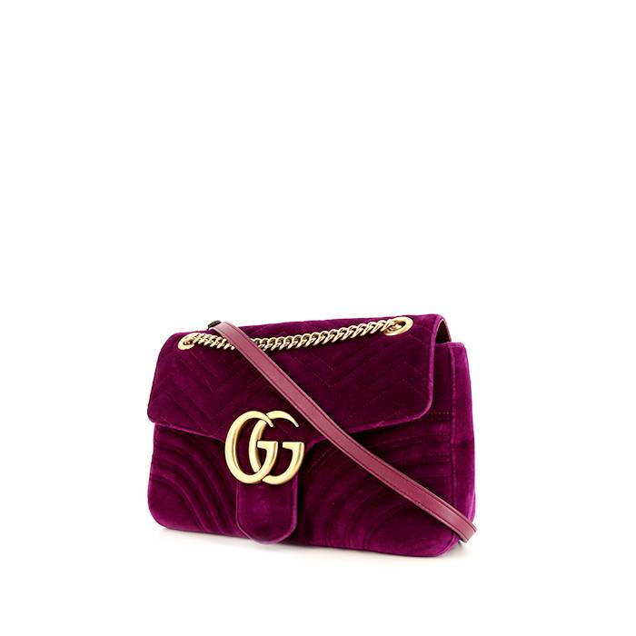 Gucci Quilted GG Mini Marmont MatelassÃ© Crossbody Bag