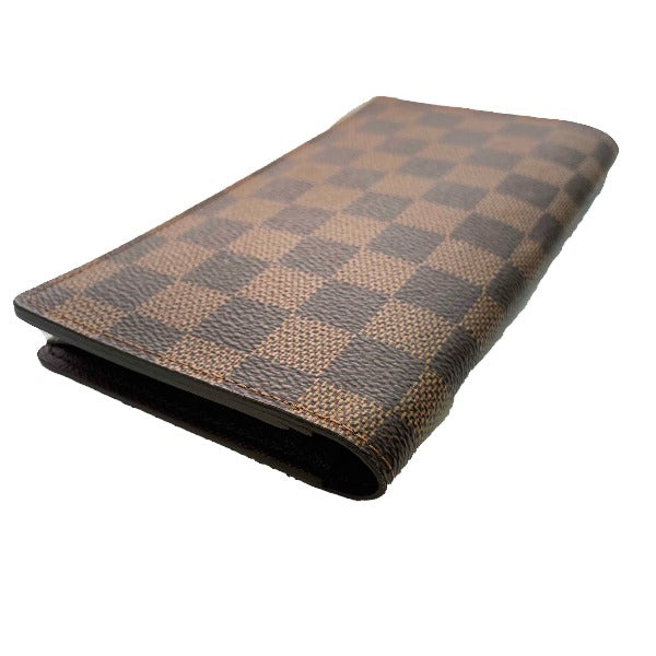LOUIS VUITTON Bill Compartment N62228 Damier canvas Brown Portefeuille Ron Damier mens