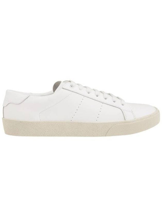 Luxury Saint Laurent Trending 2025 Classic Leather Low Top Sneakers White