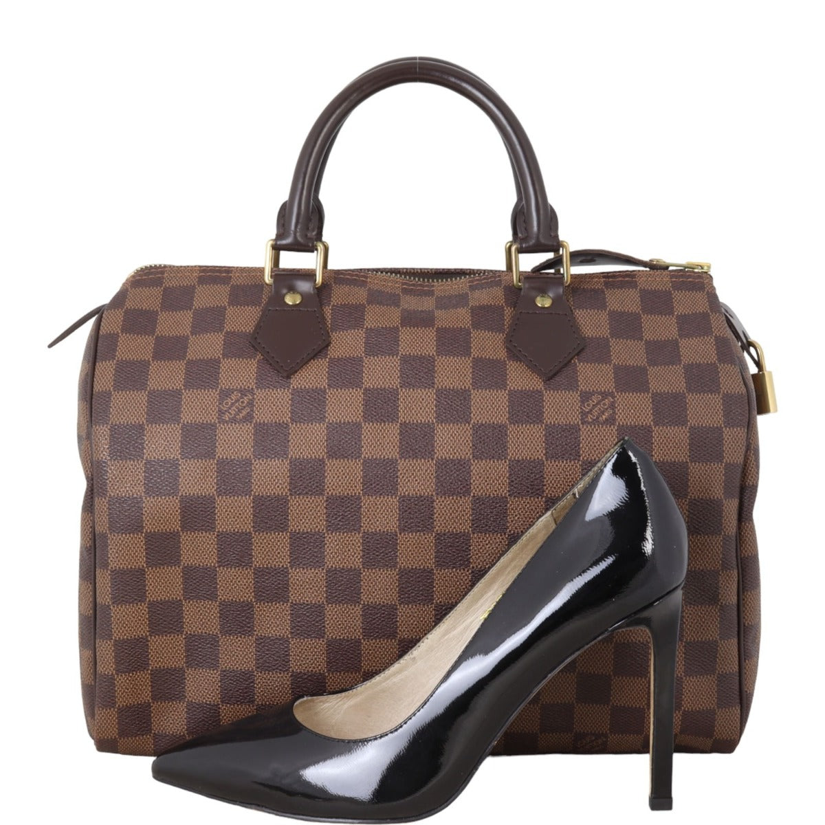 Louis Vuitton Speedy 30 Damier Ebene