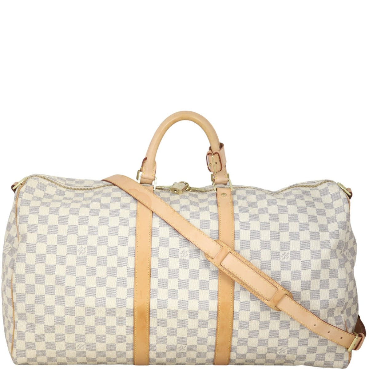 Louis Vuitton Keepall 55 Bandouliere Damier Azur