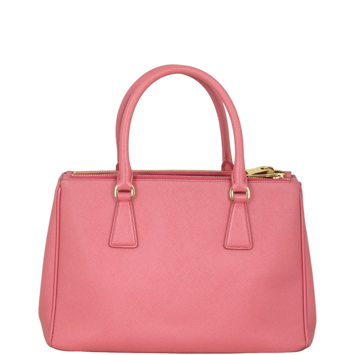 Prada Saffiano Lux Galleria Double Zip Tote Small
