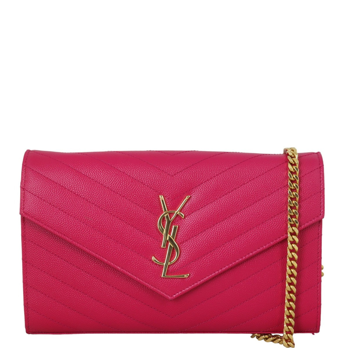 Saint Laurent Cassandre Chain Wallet
