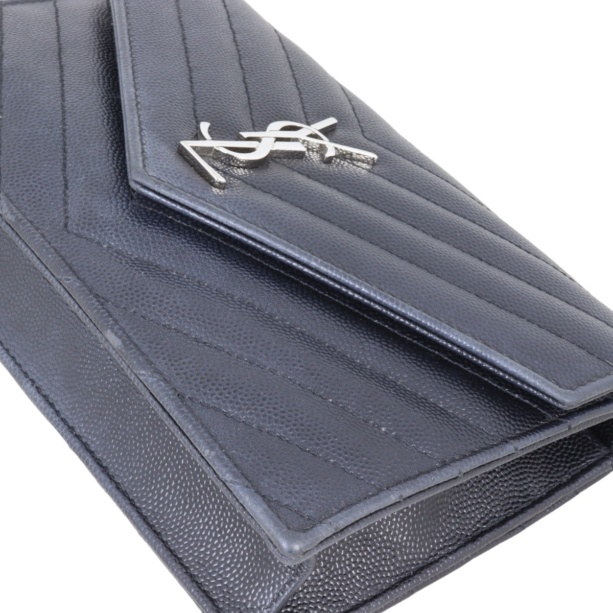 Saint Laurent Cassandre Envelope Chain Wallet