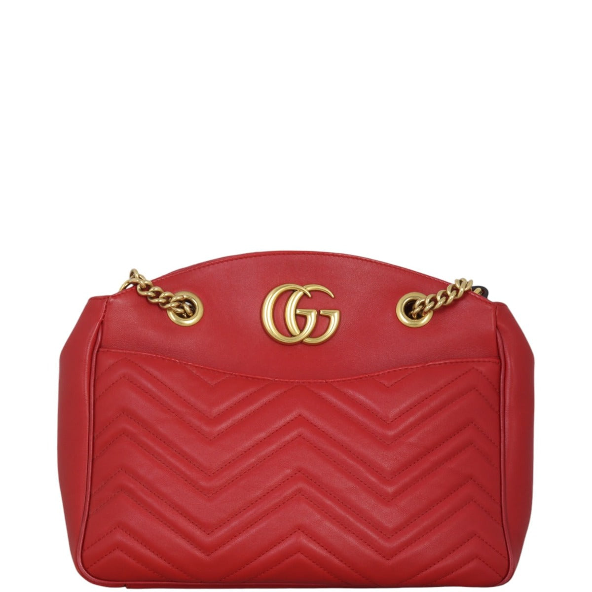 Gucci GG Marmont Medium Chain Shoulder Bag