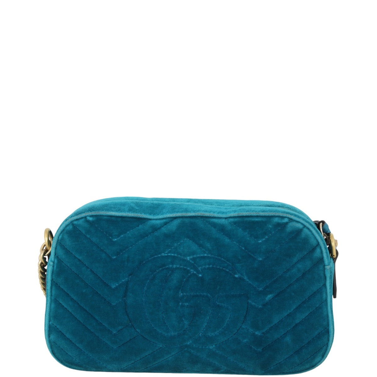 Gucci GG Marmont Velvet Small Camera Bag