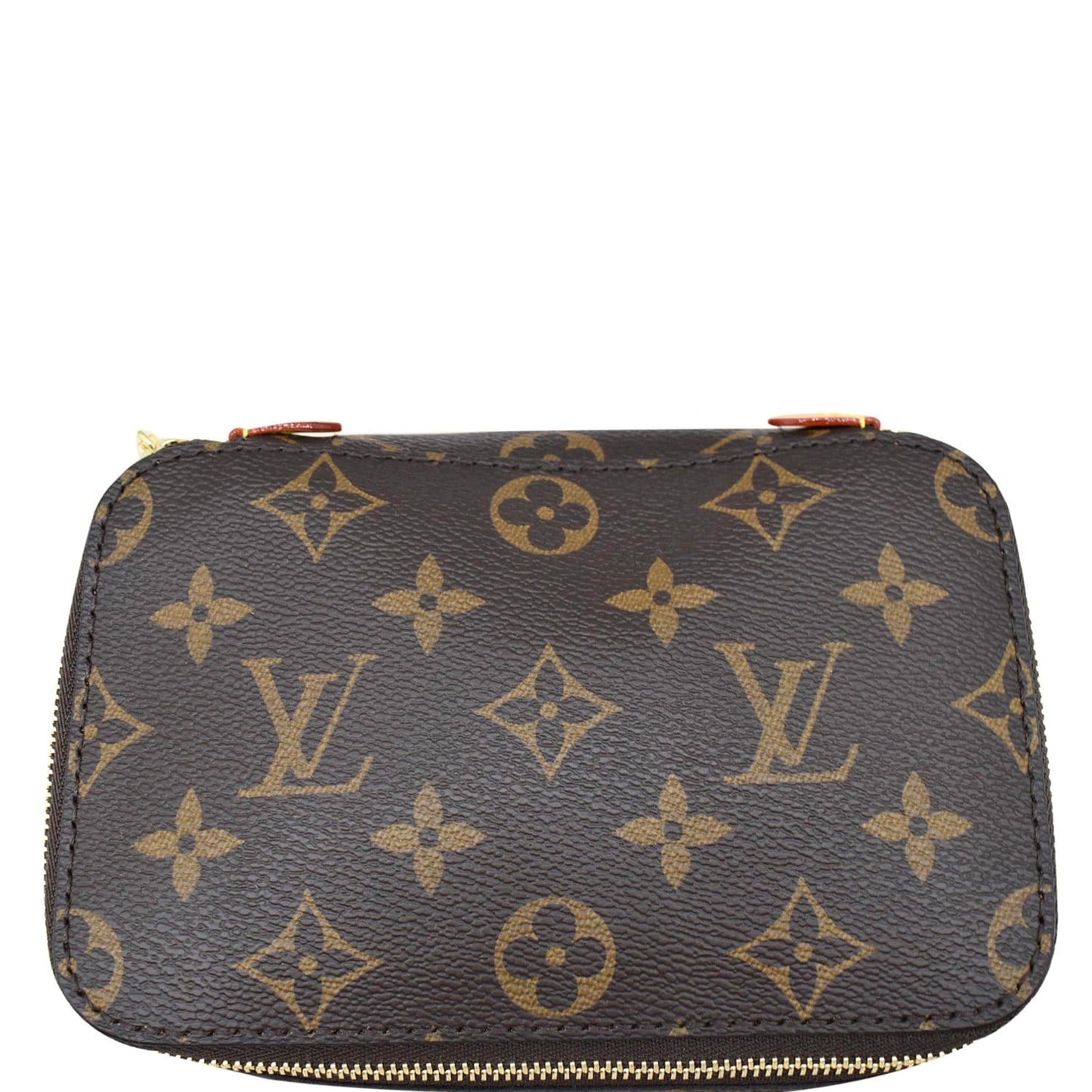 LOUIS VUITTON Packing Cube PM Monogram Canvas Cosmetic Bag Brown