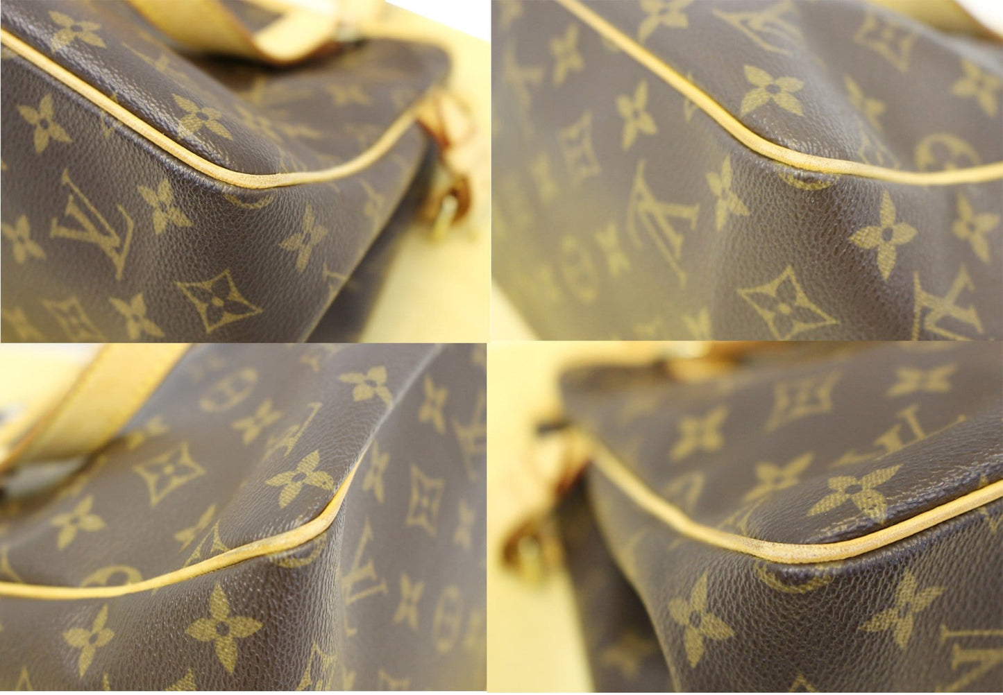 LOUIS VUITTON Batignolles Vertical Monogram Canvas  Tote Handbag