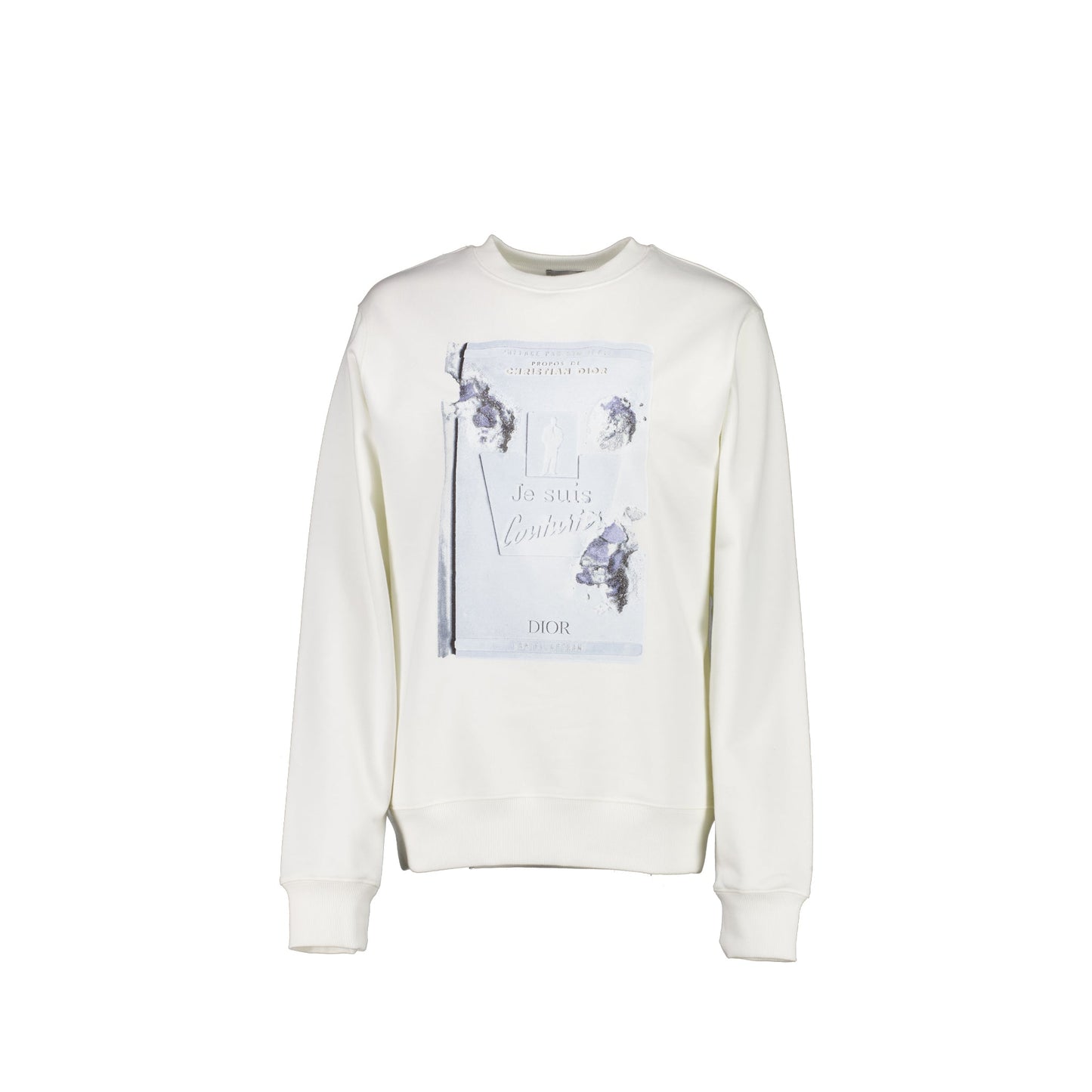Dior Size Daniel Arsham Sweatshirt White