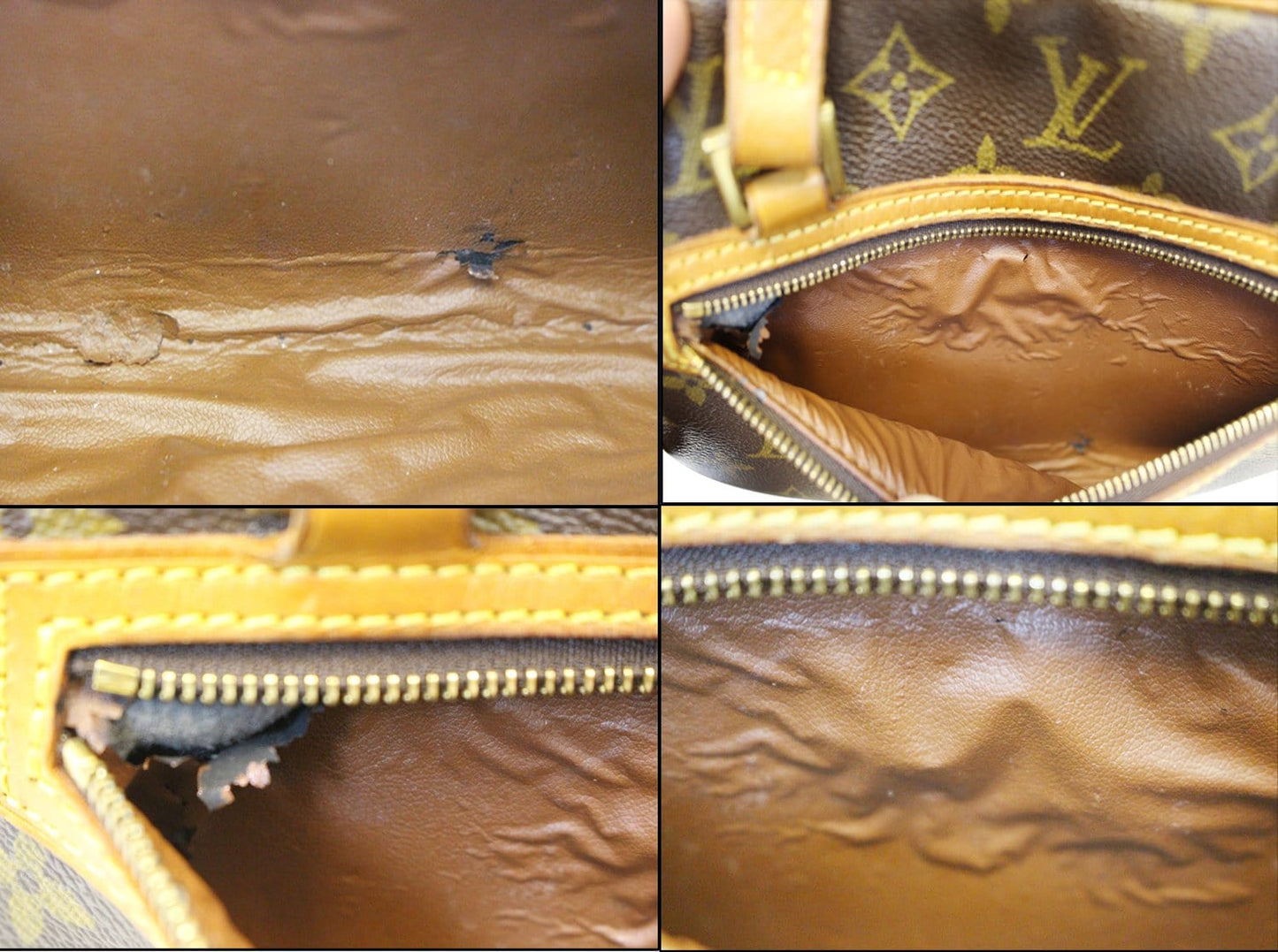 LOUIS VUITTON Cite MM Monogram Canvas Shoulder Bag