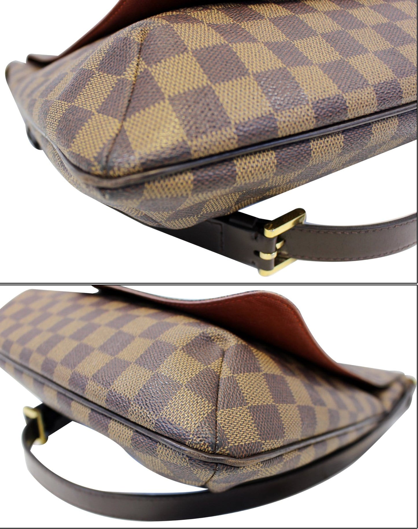 LOUIS VUITTON Salsa GM Damier Ebene Musette  Crossbody Bag