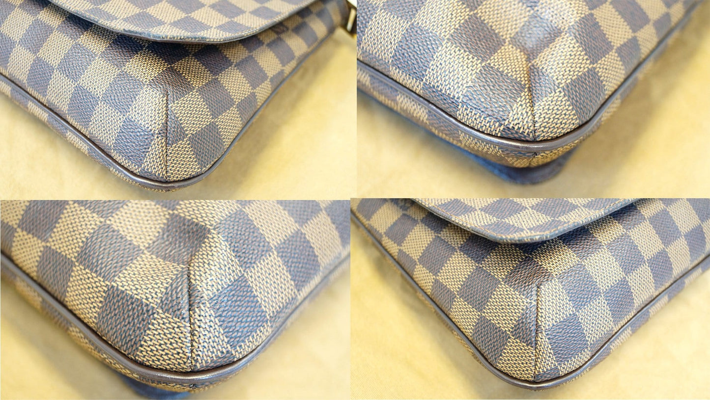 LOUIS VUITTON Musette Salsa Damier Ebene  Crossbody Bag