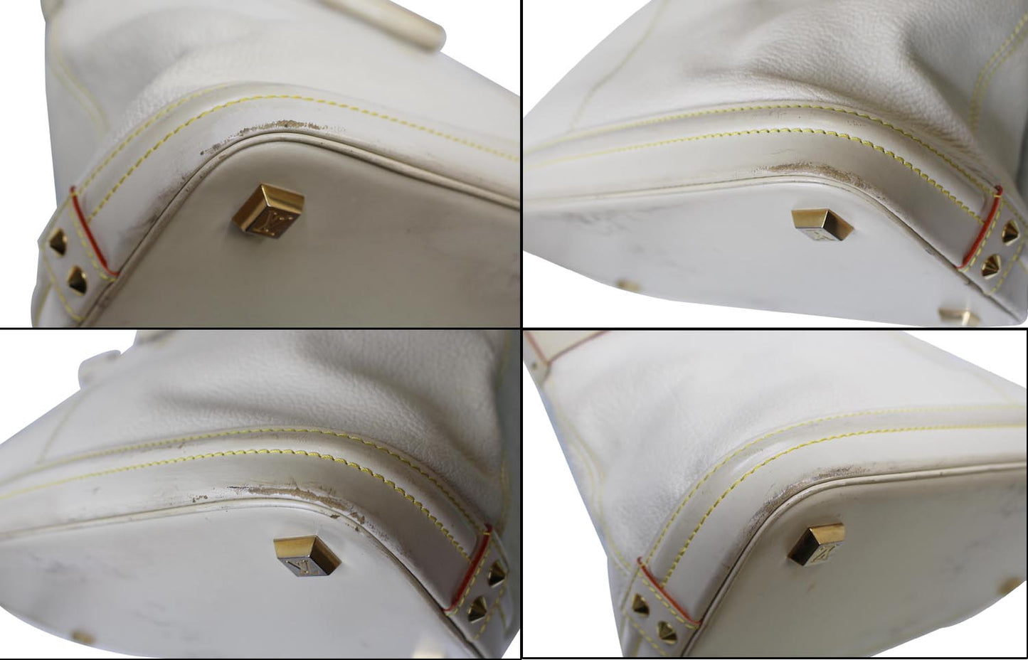 LOUIS VUITTON Lockit MM Suhali Leather Tote Bag Ivory - Last Call