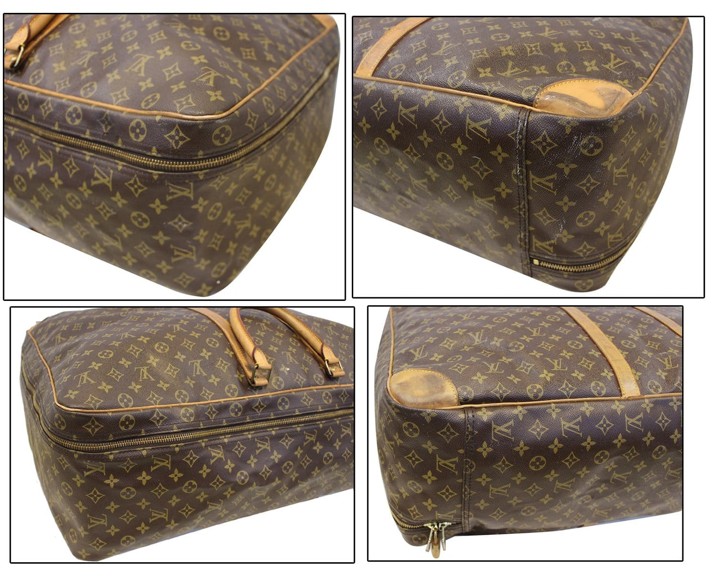 LOUIS VUITTON Monogram Canvas Sirius 70 Soft Sided Suitcase