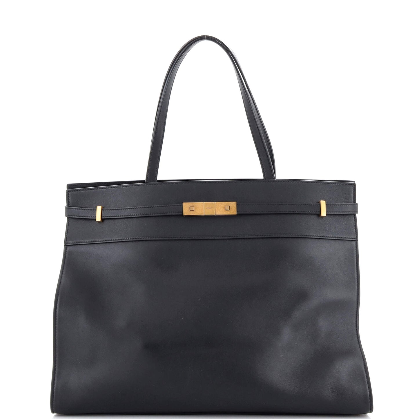 Luxury Saint Laurent Trending 2025 Manhattan Tote Leather Medium